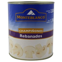 CHAMPIÑON REBANADO MONTEBLANCO 2.835 KG