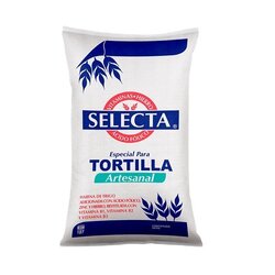 HARINA SELECTA TORTILLA ARTESANAL BULTO 25 KG