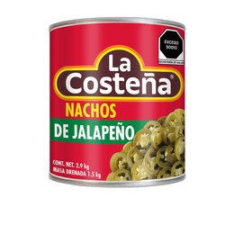 CHILE JALAPEÑO NACHOS LA COSTEÑA 2.9 KG