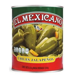 CHILE JALAPEÑO EL MEXICANO 2.8 KG