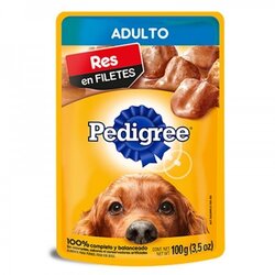 PEDIGREE ADULTO POUCH 100 GR RES