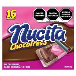 NUCITA CHOCO-FRESA C/16 PZ 14 GR