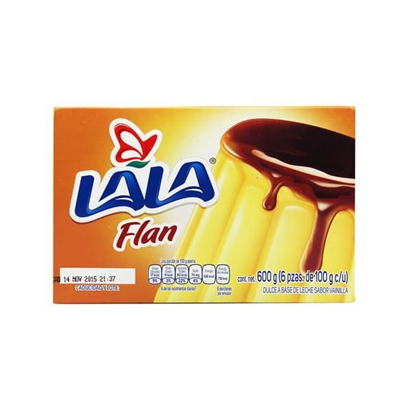FLAN LALA C/6 100 GR