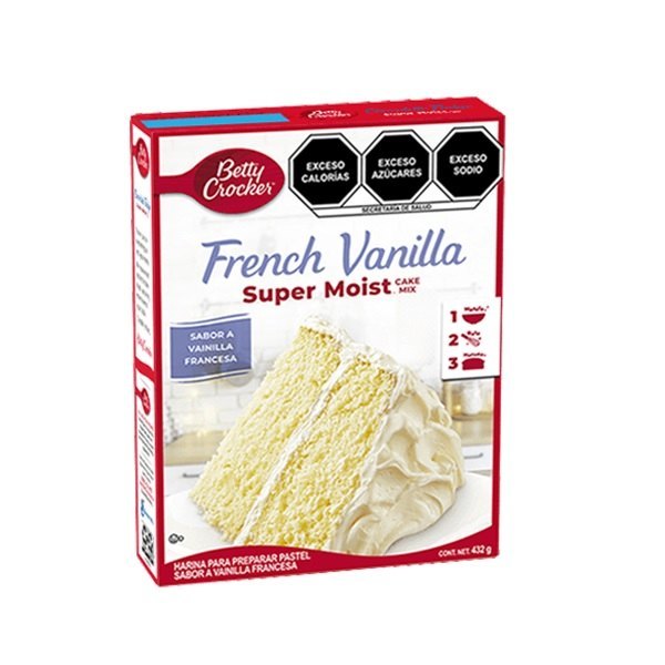 HARINA PASTEL BETTY CROCKER 375 GR FRENCH VAINILLA [5802] : Comercial ...