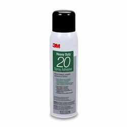 3M 20 Spray Adhesive Clear, Net Wt 13.8 Oz