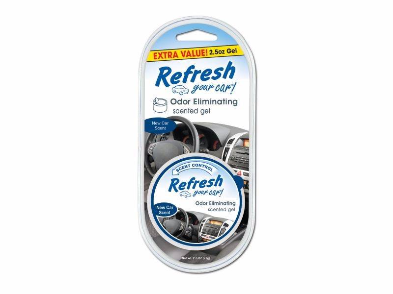 9984 Refresh Your Car® 2.5oz. Gel Aromatizante Auto Nuevo