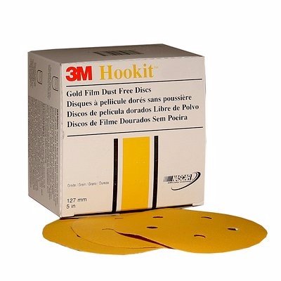 3M 1081 Disco Hookit Gold , P120 (Subempaque c/100)