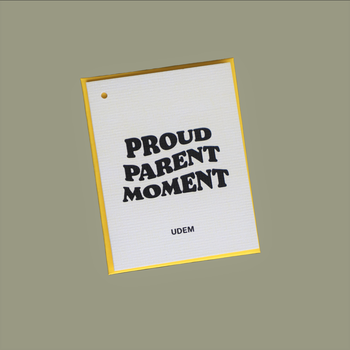 Mini Tarjeta de Felicitación "Proud Parent Moment"