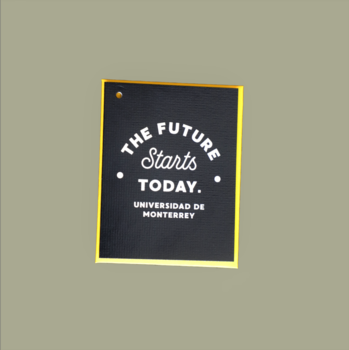 Mini Tarjeta de Felicitación "The Future Starts Today"
