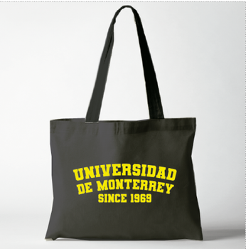 Tote Bag Universidad de Monterrey Negro