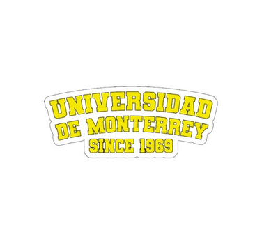Sticker Jumbo Universidad de Monterrey Blanco
