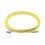 Jumper de Fibra Óptica Monomodo LC/UPC SC/APC Simplex, color amarillo 3 metros
