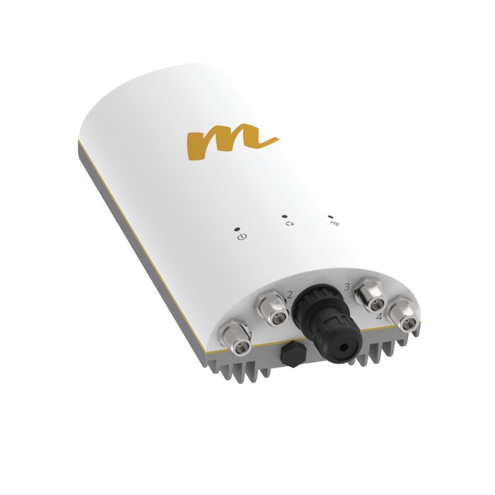 Punto de Acceso MU-MIMO 4x4:4ac, 4.9-6.4 GHz,IP 67, Conectorizado,Hasta 100 clientes en modo WiFi, Punto-Multipunto hasta 1.5 Gbps, 4 conectores N-hembra