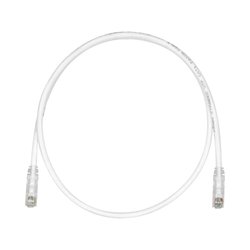 Cable de Parcheo TX6, UTP Cat6, 24 AWG, CM/LSZH, Color Blanco Mate, 3ft