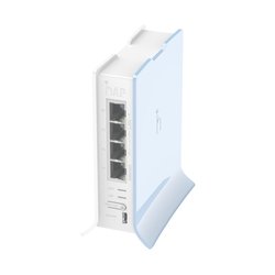 (hAP lite) 4 Puertos Fast Ethernet, Wi-Fi 2.4 GHz 802.11 b/g/n y base tipo Torre