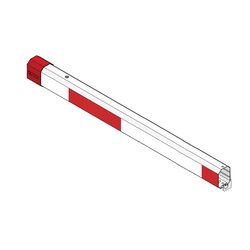 Brazo Octagonal de Aluminio de 4.2 metros / Compatible con Iluminación Rojo-Verde (No incluida)