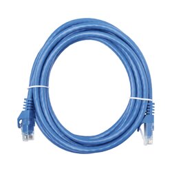 Cable de parcheo UTP Cat6 - 9.84 ft (3 m ) - azul