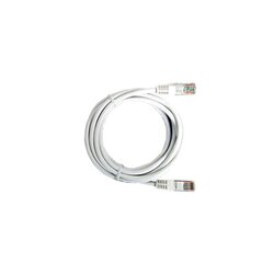 Cable de parcheo UTP Cat5e - 0.5 m - blanco