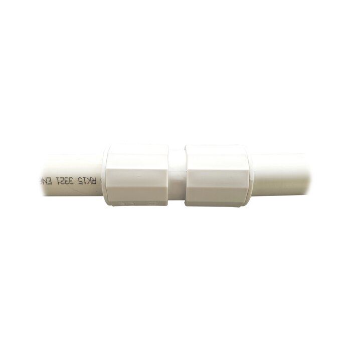 Manguito / Cople Morbidx IP67 libre de halógenos para unir tubería rígida de 32 mm (1 1/4) permite una instalación hermética no necesita pegamento