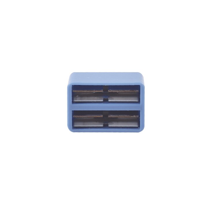 Clip de Puente, Para Uso con Regletas S66 de Siemon, de 1 par, Color Azul