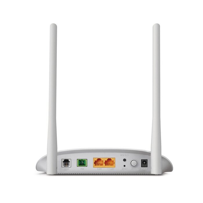 GPON Unidad de red óptica (ONU) router inalámbrico N 300, 1 puerto GPON SC/APC, 1 puerto LAN 10/100/1000 Mbps y 1 puerto FXS