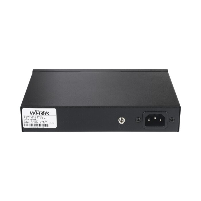 Switch Fast-Ethernet PoE no administrable de largo alcance, hasta 250m, con 4 x 10/100Mbps + 2 x 100/100Mbps, 65 W