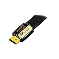 Cable HDMI versión 2.0 plano de 5m (16.4 ft) optimizado para resolución 4K ULTRA HD