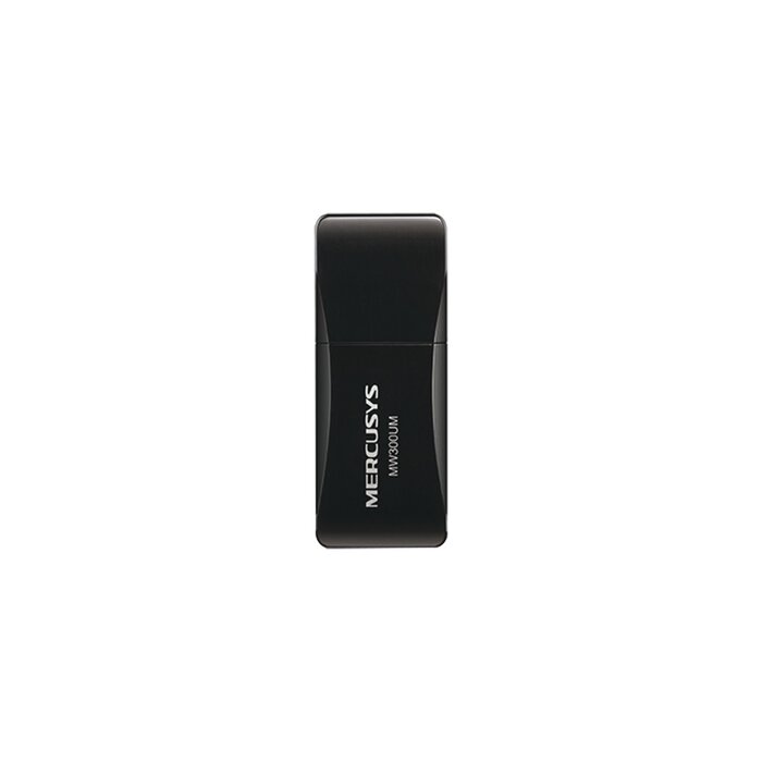 Adaptador inalámbrico N USB 2.0 de 300 Mbps 2.4 GHz, 2T2R con 2 antenas internas