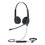 Jabra Biz 1500 Duo, auricular profesional con cancelación de ruido, ideal para contact center con conexión USB (1559-0159)