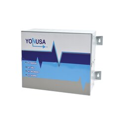 Energizador de 12,000Volts-.9JOULES/250 Mts de protección para 5 Lineas/Activado por Atenuación de voltaje,Corte de línea o Aterrizamiento de la línea/Integración a panel de Alarma.