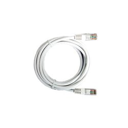 Cable de parcheo UTP Cat6 - 1 m - blanco