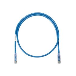 Cable de parcheo UTP Categoría 6, con plug modular en cada extremo - 1 m. - Azul