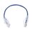 Cable de Parcheo Slim UTP Cat6 - 20 cm Azul Diámetro Reducido (28 AWG)