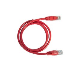 Cable de parcheo UTP Cat5e - 1 m - rojo