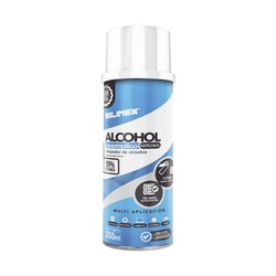 Alcohol Isopropilico en Aerosol para limpieza de equipos de vídeo, fibra óptica, cómputo, y equipo telefónico 250 ml
