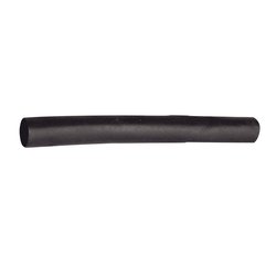 Tubo Termoencogible (Termofit) Negro de 1.2 m, 3/16" de Diámetro, Reduce de 2:1, Poliolefina.