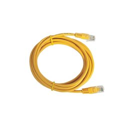 Cable de parcheo UTP Cat6 - 0.5 m - amarillo
