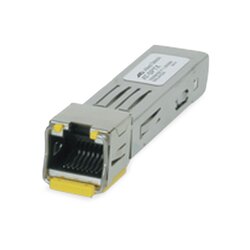 Transceptor MiniGbic SFP 10/100/1000 Mbps, distancia 100 m conector RJ-45 **TAA = Trade Act Agreement Compliant