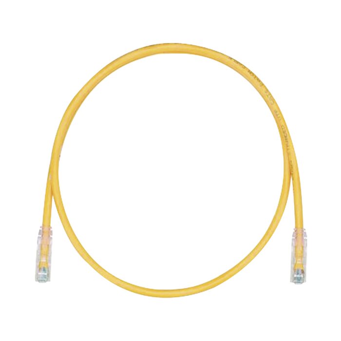 Cable de Parcheo TX6, UTP Cat6, 24 AWG, CM/LSZH, Color Amarillo, 7ft
