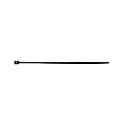 Cincho de nylon color negro, 2.5 x 100mm (100pzs) (4200-01001)