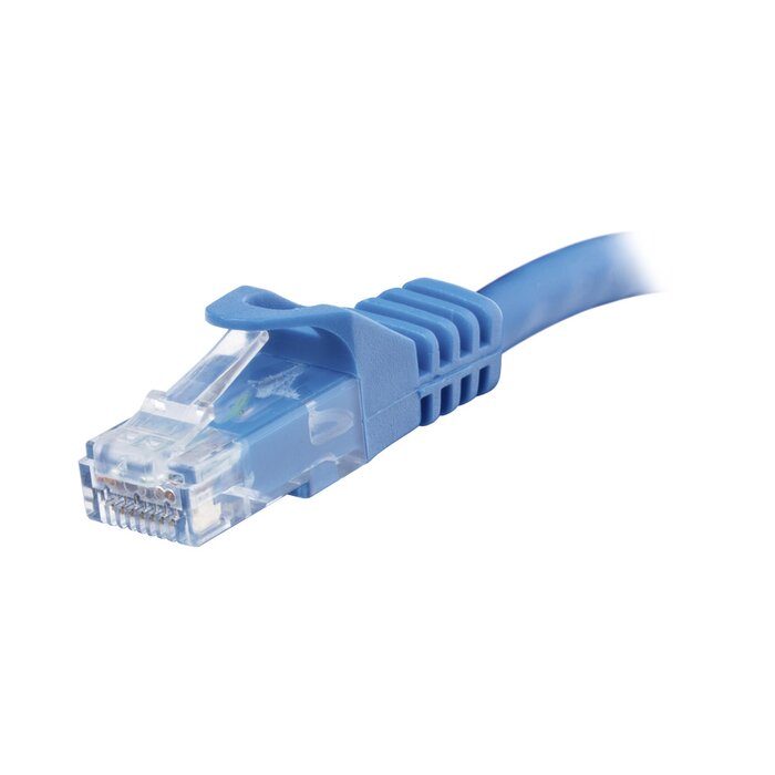 Cable de parcheo UTP Cat6 - 9.84 ft (3 m ) - azul