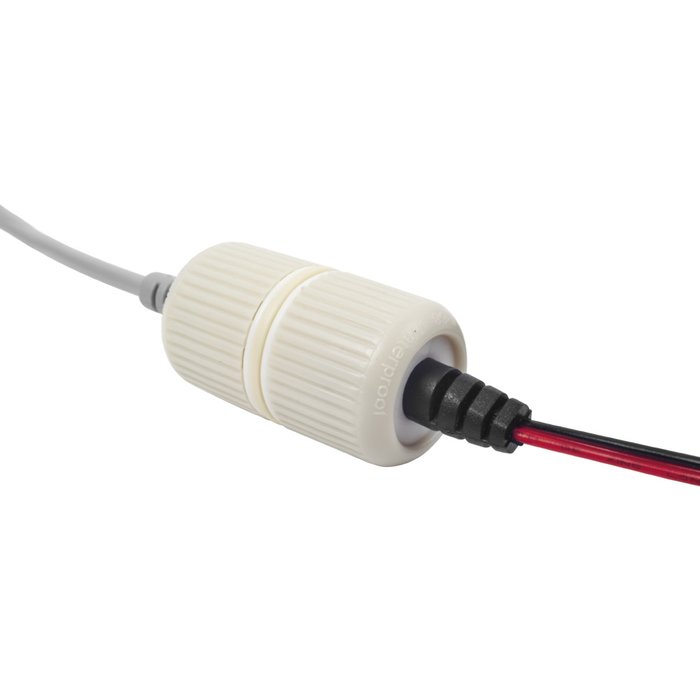 Protector para Exterior IP68 / Adaptador para el Conector Tipo Plug (12 VCD) en Cámaras epcom / HIKVISION