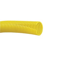 Tubo Corrugado Abierto para Protección de Cables, 1.50in (38.1 mm) de Diámetro, 3.1 m de Largo, Color Amarillo