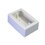 Caja de Registro Universal, color blanco de PVC auto extinguible (7902-02001)