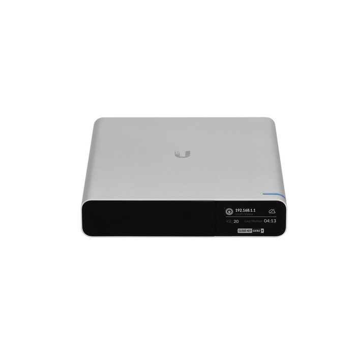 NVR / Controlador UniFi Cloud Key Gen2 PLUS / Incluye Disco Duro 1 TB para gestionar UniFi WiFi y UniFi Protect, 15 cámaras UniFi y 100 dispositivos UniFi WiFi
