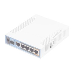 (hAP ac) 5 Puertos Gigabit Ethernet, 1 Puerto SFP, 1 USB, WiFi Doble Banda 3x3 802.11ac, hasta 1W de potencia