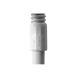 Conector (Racor) de tubería rígida a tubería flexible , PVC Auto-Extinguible, 25 mm (1"), IP65