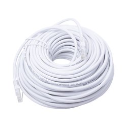 Cable de Parcheo UTP Cat5e - 30 metros - Blanco