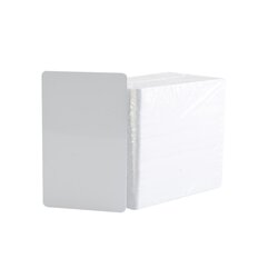 Paquete de 500 tarjetas de PVC UltraCard 30 mil CR80/ Diseñadas para impresión/ Sin Tecnología