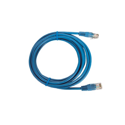 Cable de parcheo UTP Cat6 - 1 m - azul